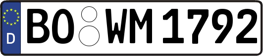 BO-WM1792