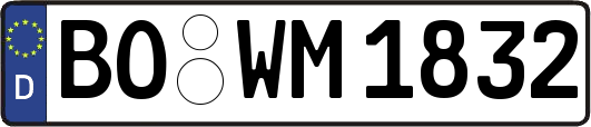 BO-WM1832