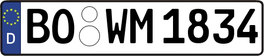 BO-WM1834