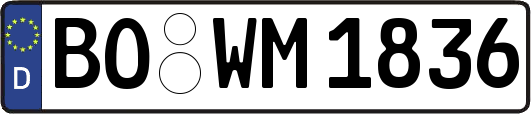 BO-WM1836