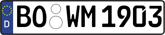 BO-WM1903