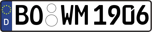 BO-WM1906