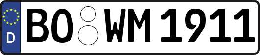 BO-WM1911