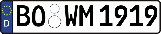 BO-WM1919