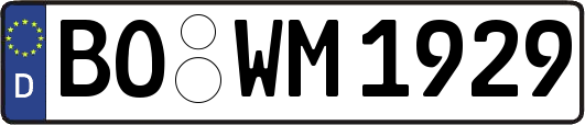 BO-WM1929