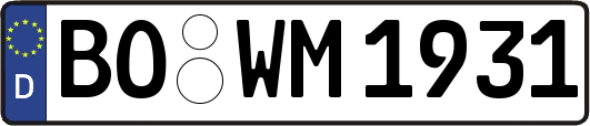 BO-WM1931