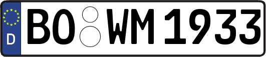 BO-WM1933