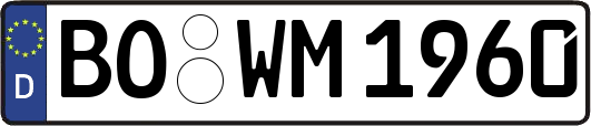 BO-WM1960