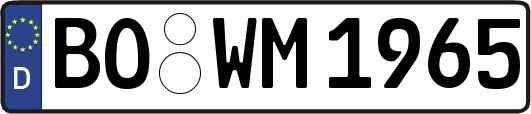 BO-WM1965