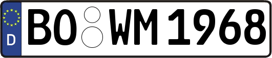BO-WM1968