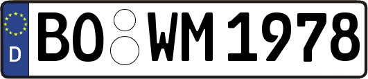 BO-WM1978