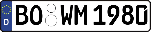BO-WM1980