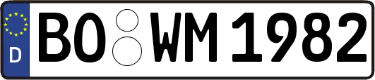 BO-WM1982