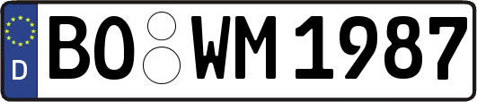 BO-WM1987