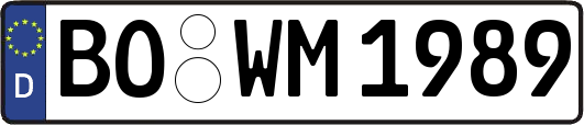 BO-WM1989