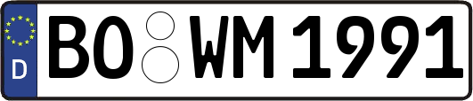 BO-WM1991