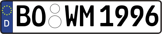 BO-WM1996