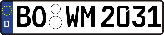 BO-WM2031