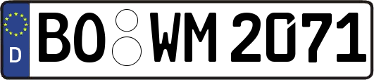 BO-WM2071