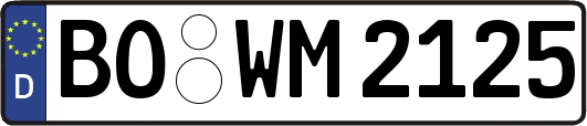 BO-WM2125