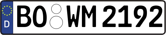 BO-WM2192