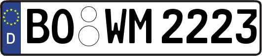 BO-WM2223