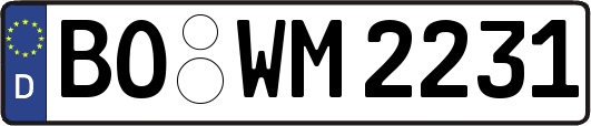 BO-WM2231