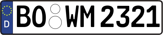 BO-WM2321