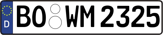 BO-WM2325