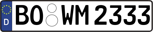 BO-WM2333