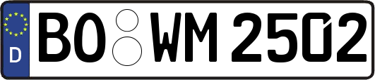 BO-WM2502