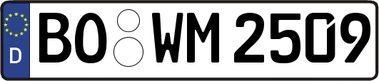 BO-WM2509
