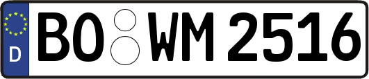 BO-WM2516