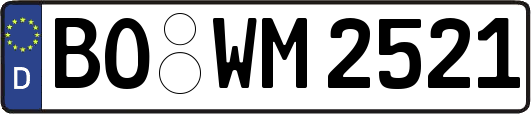 BO-WM2521