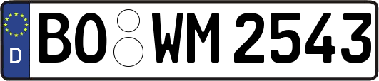 BO-WM2543