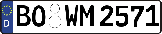 BO-WM2571