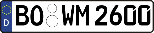 BO-WM2600