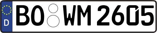 BO-WM2605