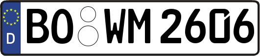 BO-WM2606