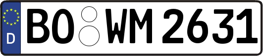 BO-WM2631