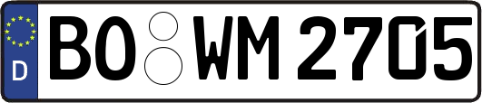 BO-WM2705