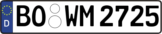 BO-WM2725