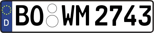 BO-WM2743