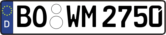 BO-WM2750
