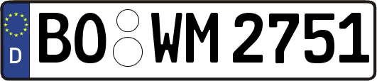 BO-WM2751
