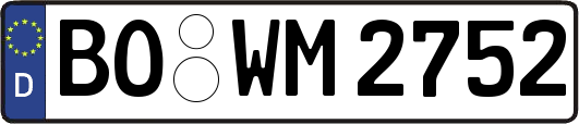 BO-WM2752