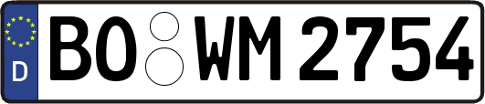 BO-WM2754