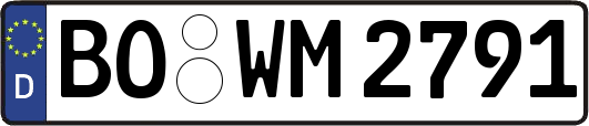 BO-WM2791