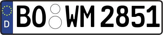 BO-WM2851