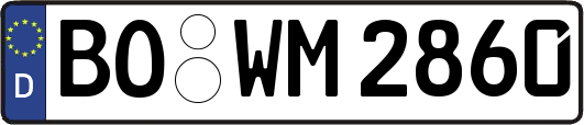 BO-WM2860
